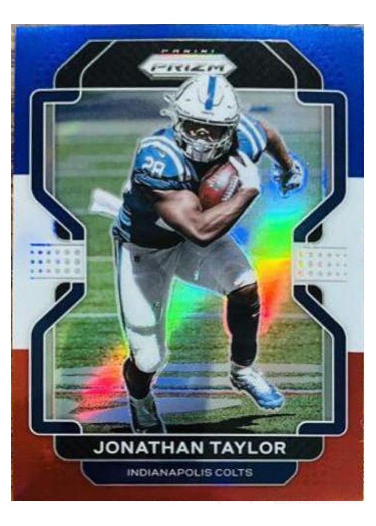 2021 Panini Prizm Base Set Jonathan Taylor #25 card