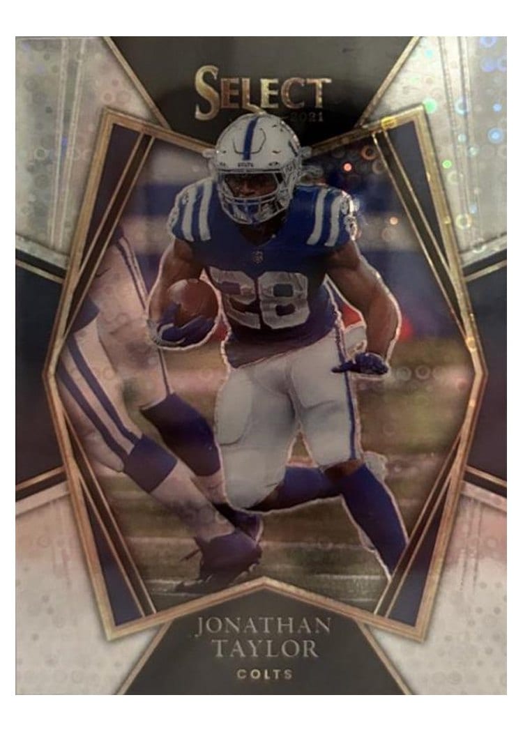 2021 Panini Select Base Set Jonathan Taylor Disco #116 card