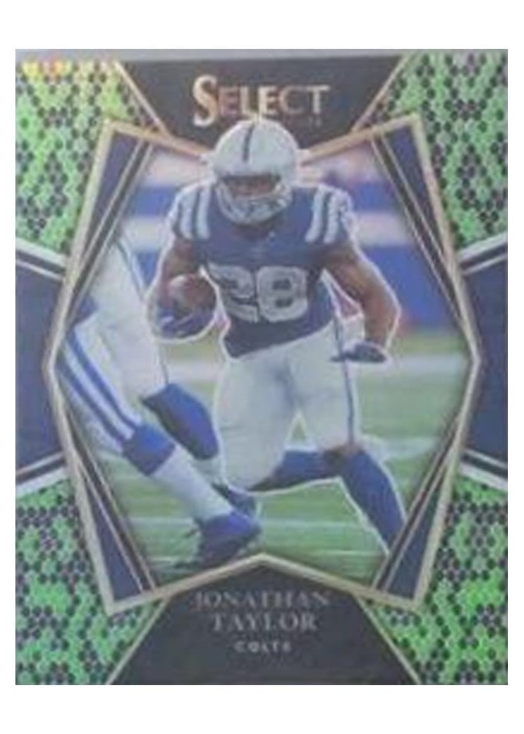 2021 Panini Select Base Set Jonathan Taylor #116 card