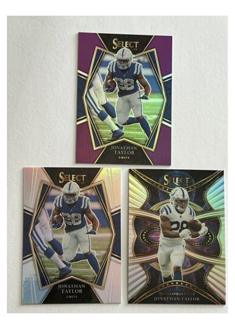 2021 Panini Select Base Set Jonathan Taylor #116 card