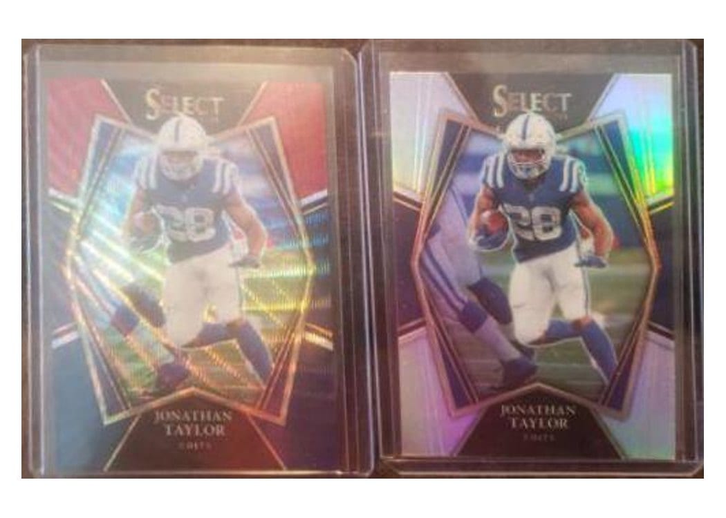 2021 Panini Select Base Set Jonathan Taylor #116 card