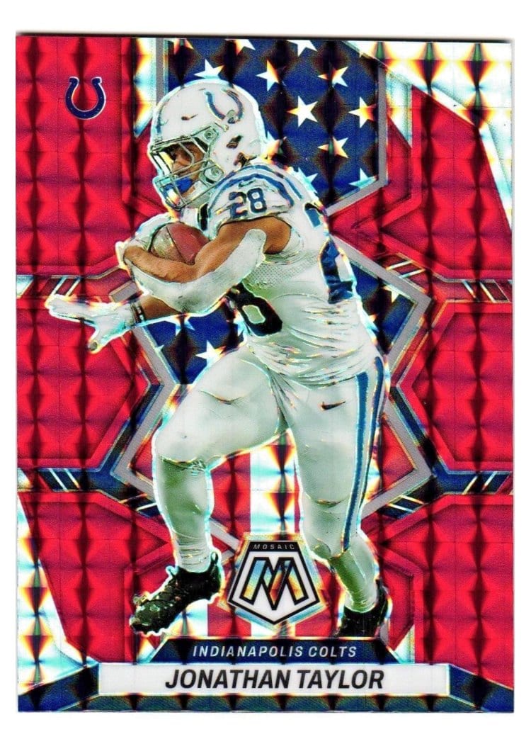2022 Panini Mosaic Base Set Jonathan Taylor #260 card