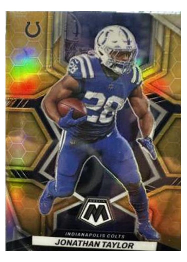 2022 Panini Mosaic Base Set Jonathan Taylor #83 card
