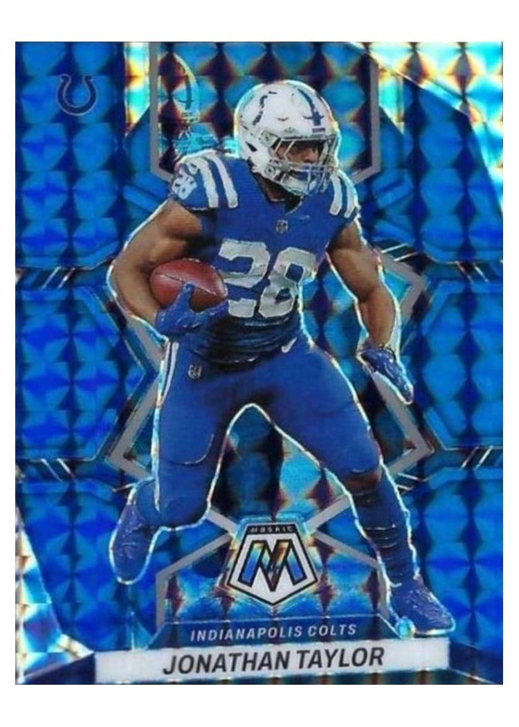 2022 Panini Mosaic Base Set Jonathan Taylor #83 card