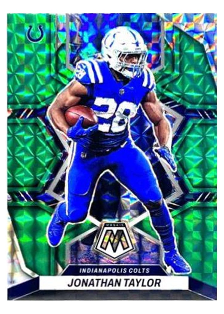 2022 Panini Mosaic Base Set Jonathan Taylor #83 card