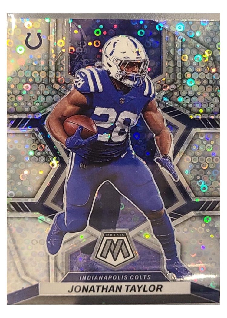 2022 Panini Mosaic Base Set Jonathan Taylor #83 card