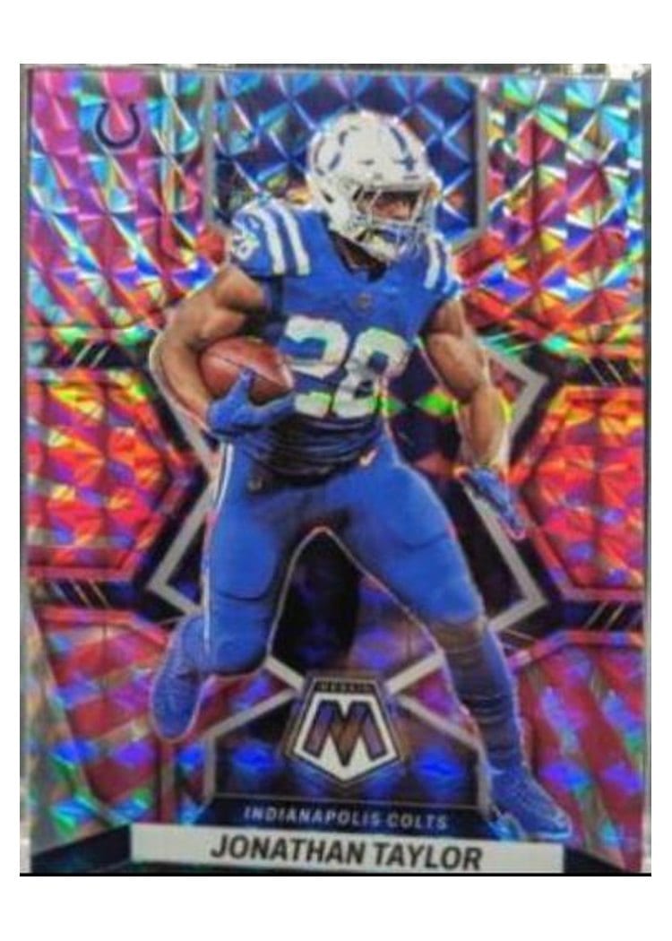 2022 Panini Mosaic Base Set Jonathan Taylor #83 card