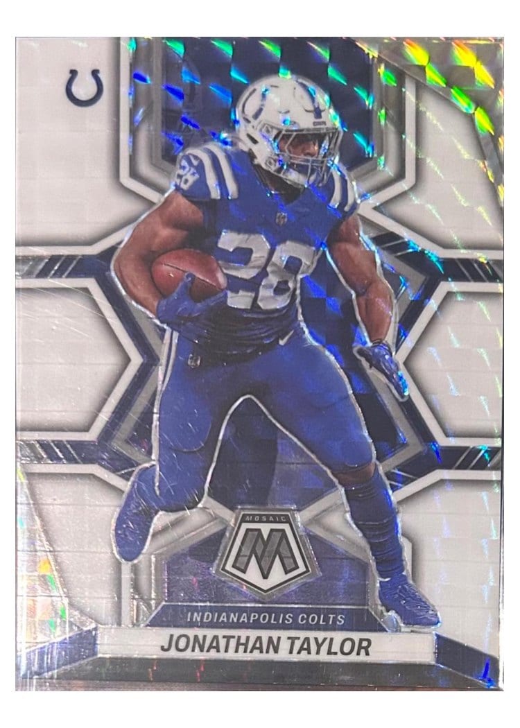2022 Panini Mosaic Base Set Jonathan Taylor #83 card