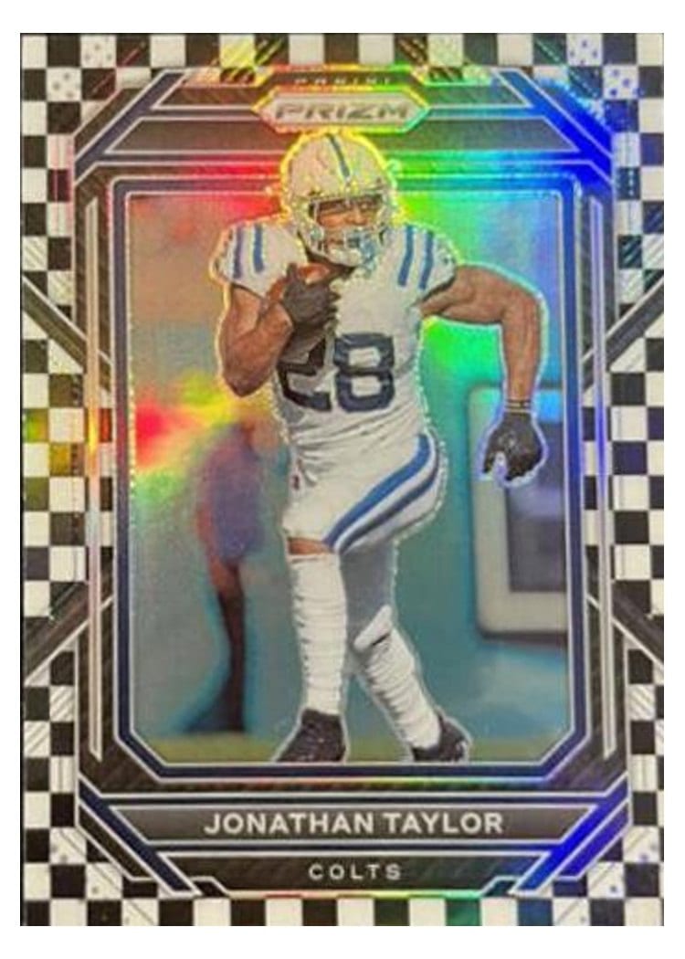 2022 Panini Prizm Base Set Jonathan Taylor #122 card