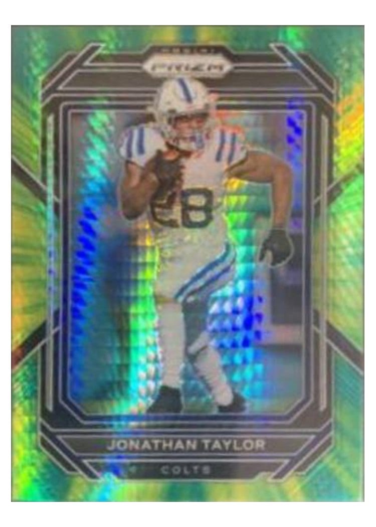 2022 Panini Prizm Base Set Jonathan Taylor #122 card