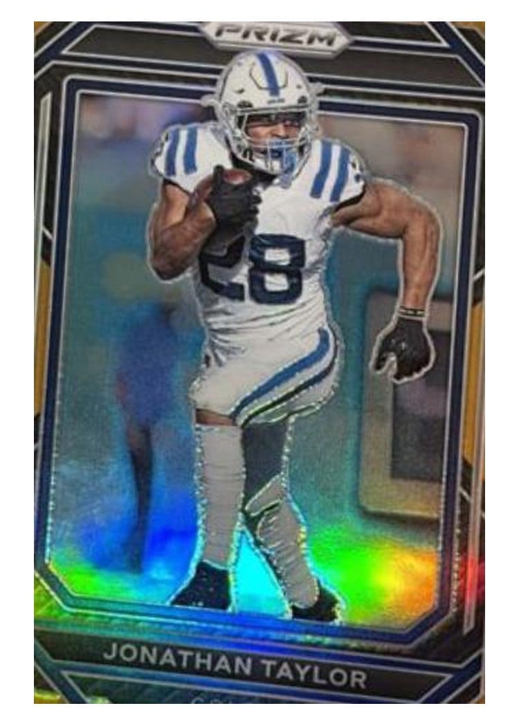 2022 Panini Prizm Base Set Jonathan Taylor #122 card