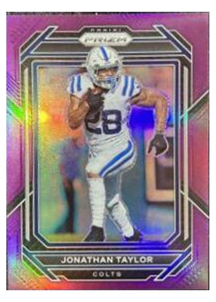 2022 Panini Prizm Base Set Jonathan Taylor #122 card