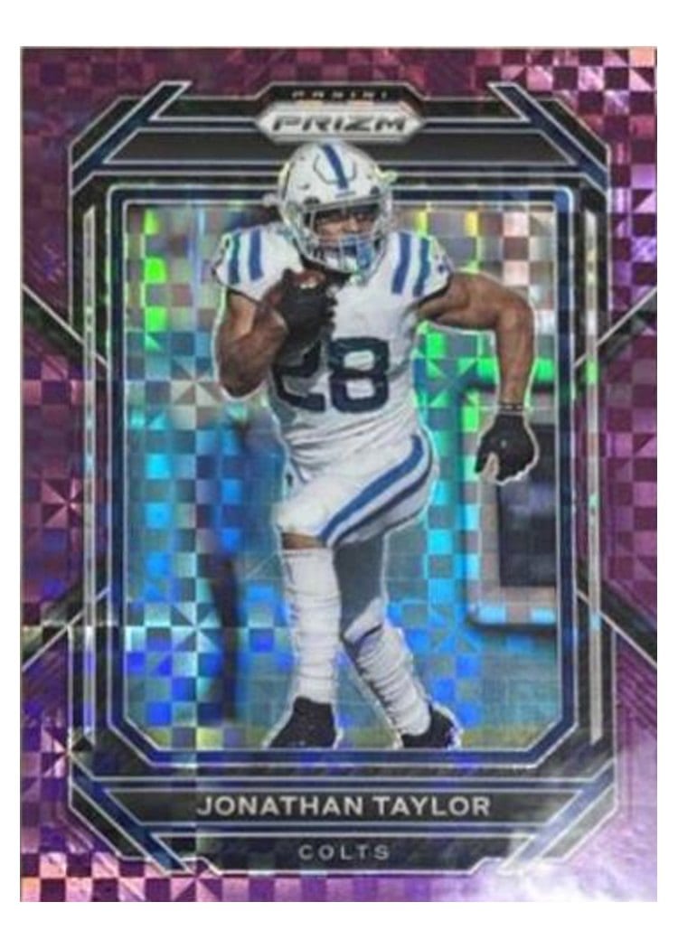 2022 Panini Prizm Base Set Jonathan Taylor #122 card