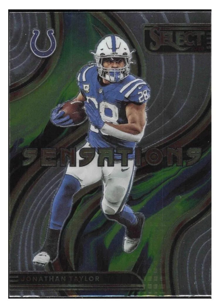 2022 Panini Select Sensations Jonathan Taylor #SEN-10 card