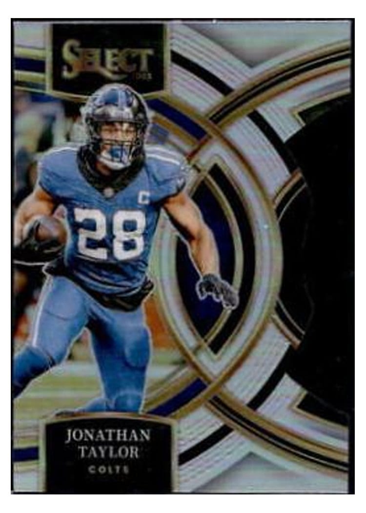 2023 Panini Select Base Set Jonathan Taylor #127 card