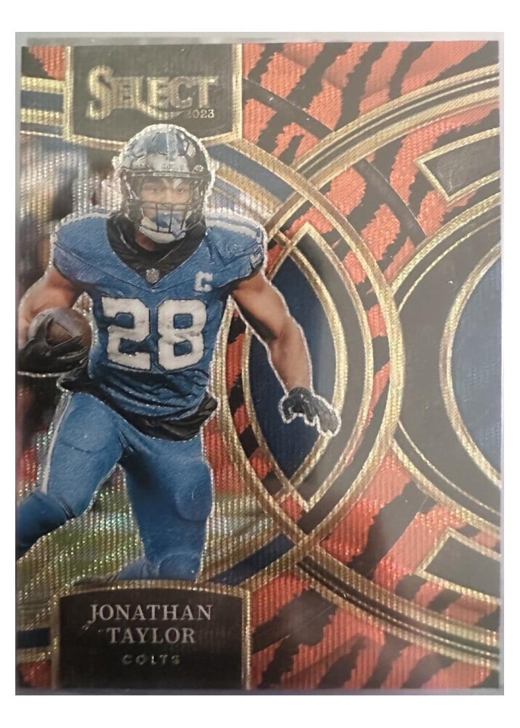 2023 Panini Select Base Set Jonathan Taylor #127 card