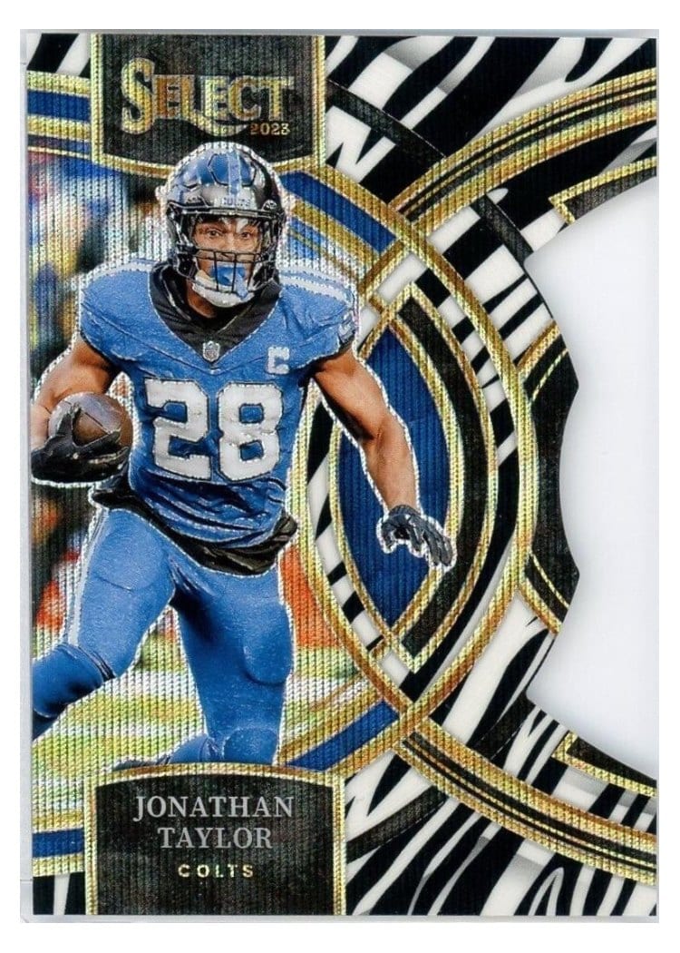 2023 Panini Select Base Set Jonathan Taylor #127 card