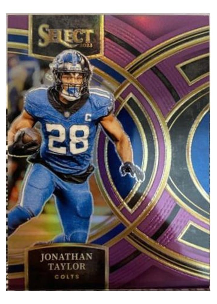 2023 Panini Select Base Set Jonathan Taylor #127 card