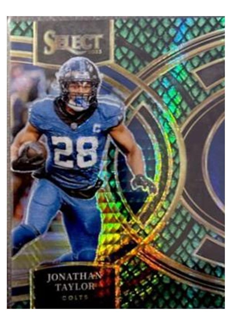 2023 Panini Select Base Set Jonathan Taylor #127 card