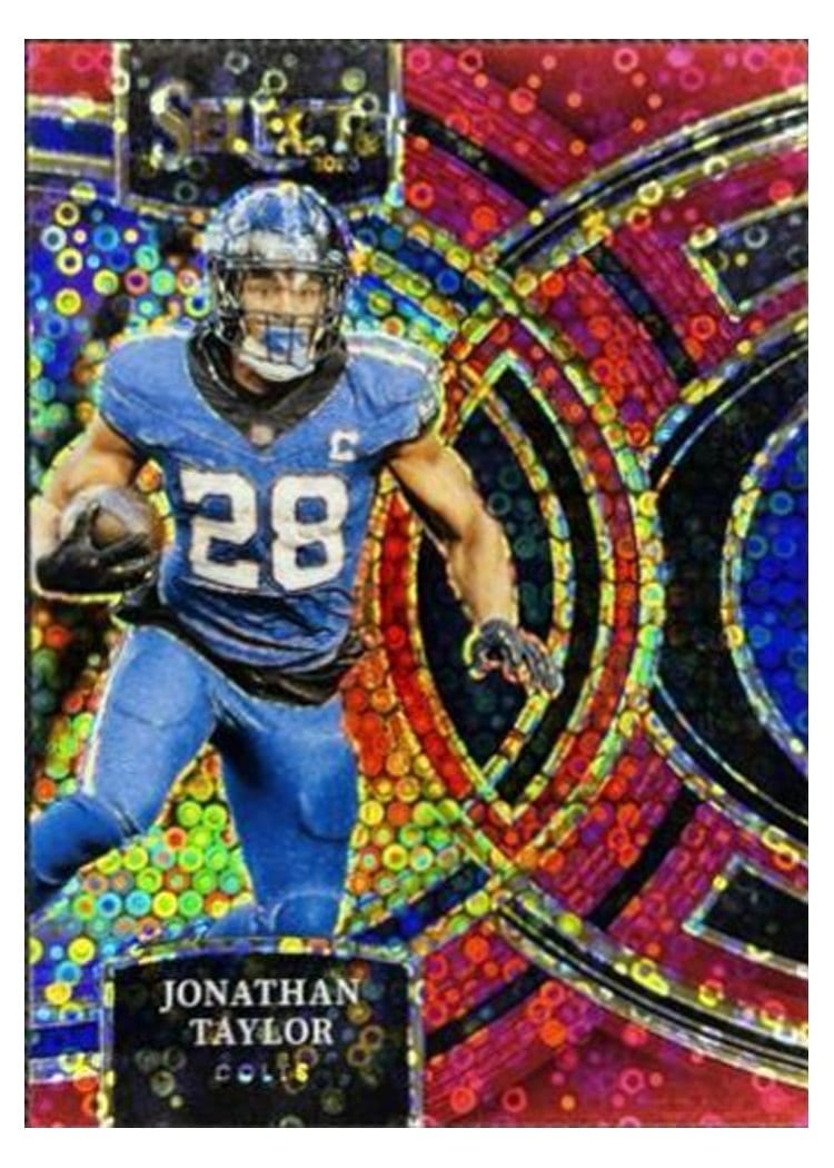 2023 Panini Select Base Set Jonathan Taylor #127 card