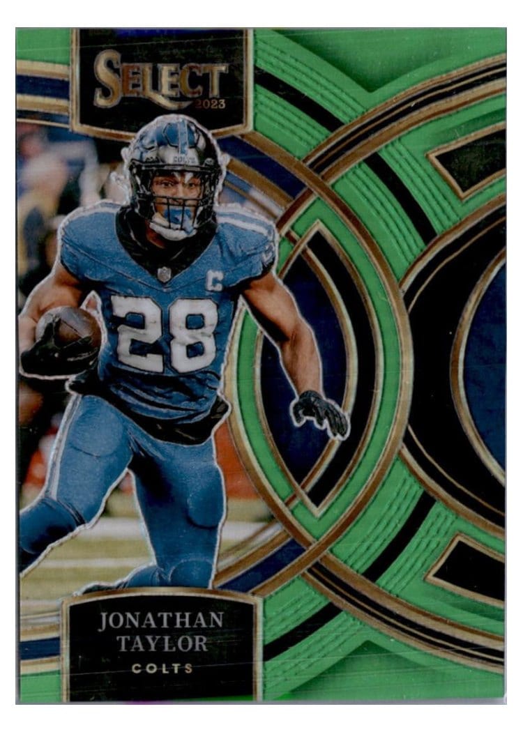 2023 Panini Select Base Set Jonathan Taylor #127 card