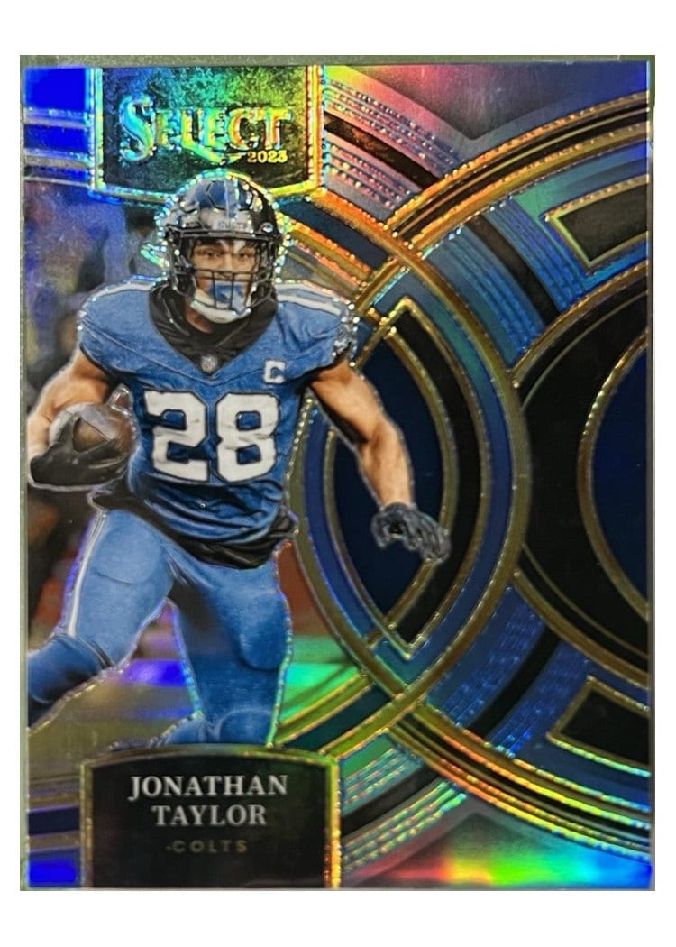 2023 Panini Select Base Set Jonathan Taylor #127 card