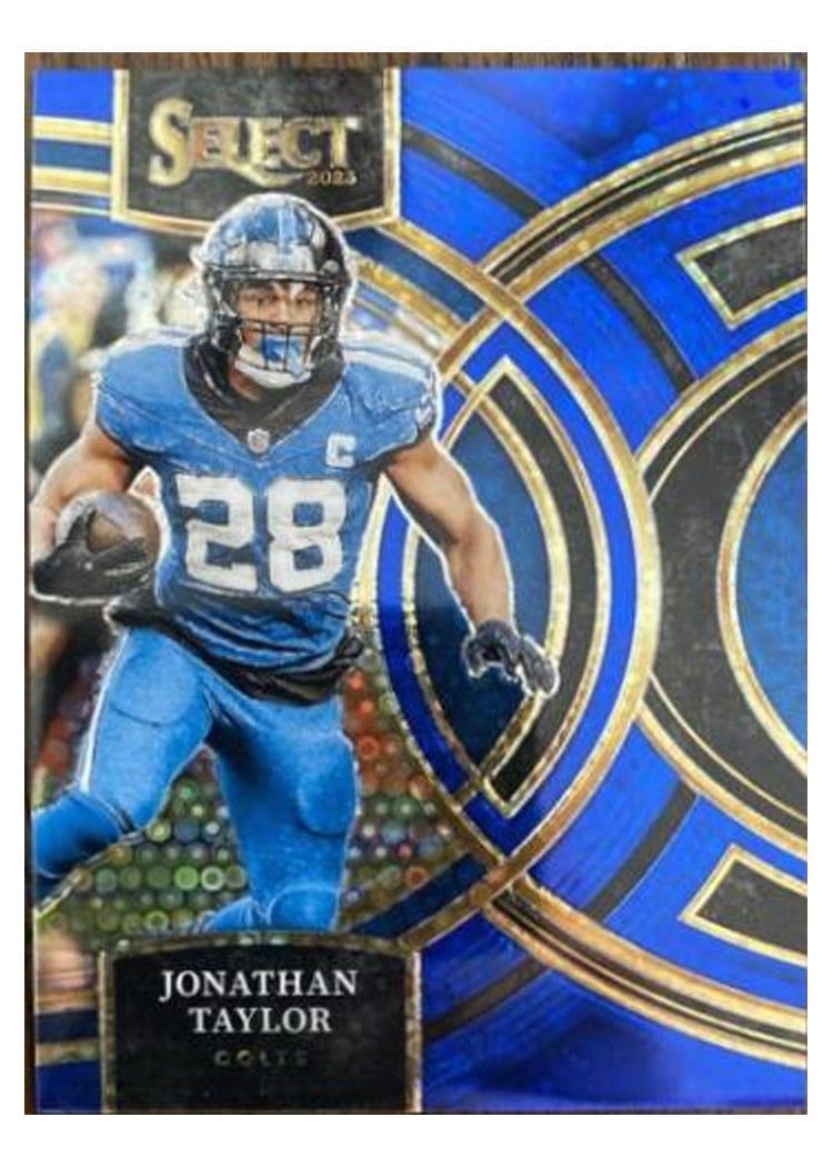 2023 Panini Select Base Set Jonathan Taylor #127 card