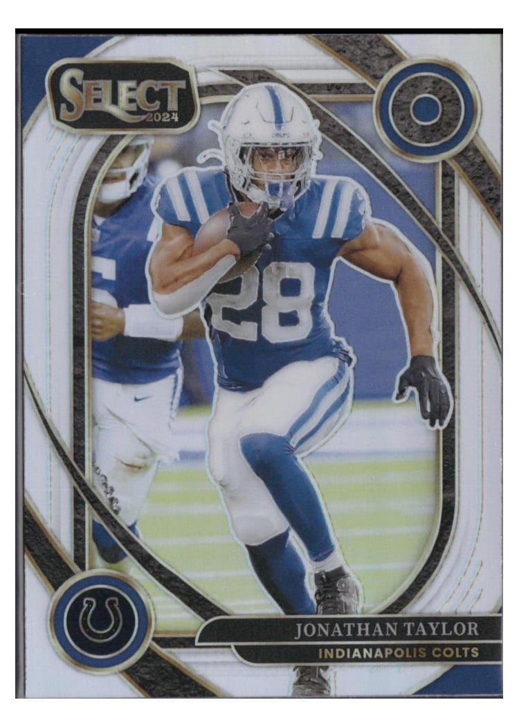 2024 Panini Select Base Set Jonathan Taylor Silver Prizm #271 card