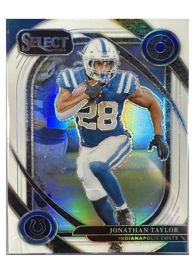 2024 Panini Select Base Set Jonathan Taylor White Prizm #271 card