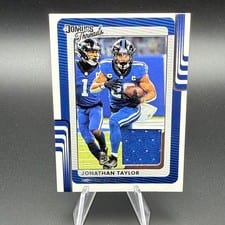 2025 Donruss Donruss Threads Jonathan Taylor #DTH-JTR card