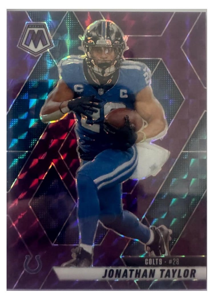 2025 Panini Mosaic Base Set Jonathan Taylor #235 card