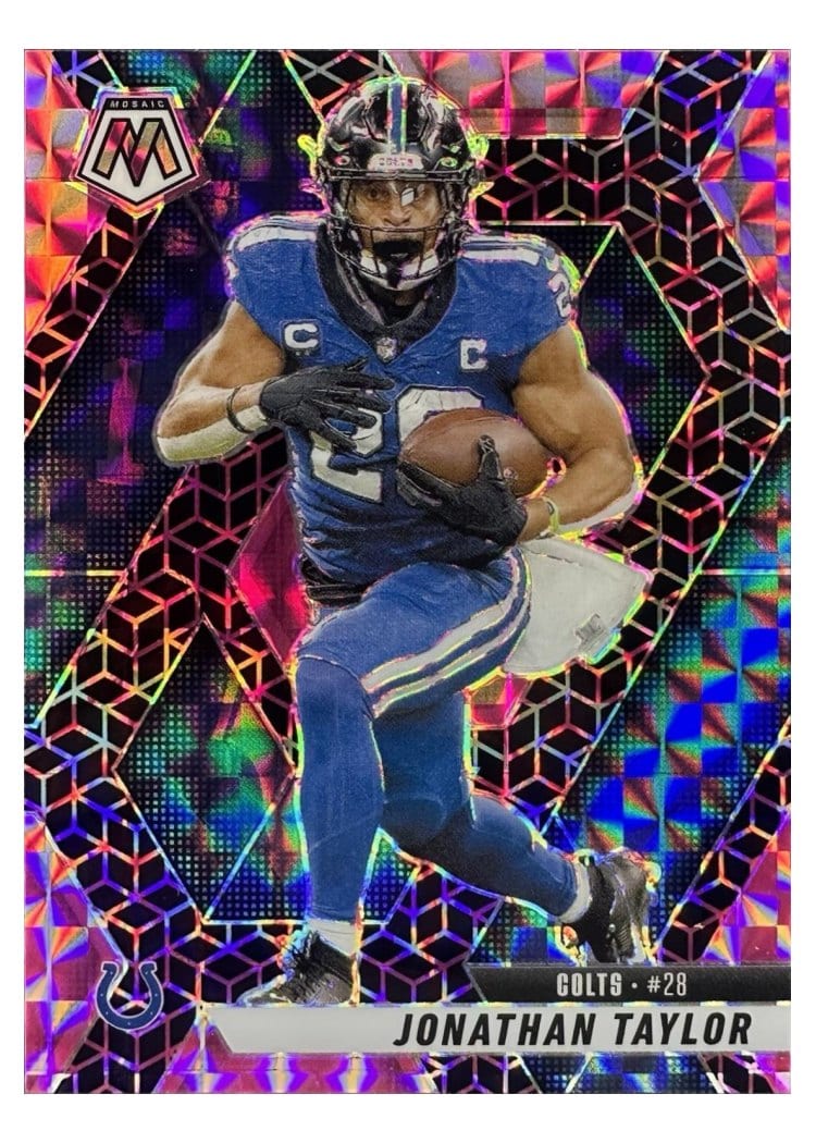 2025 Panini Mosaic Base Set Jonathan Taylor #235 card