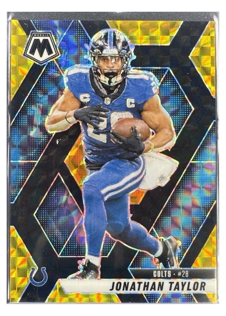 2025 Panini Mosaic Base Set Jonathan Taylor #235 card