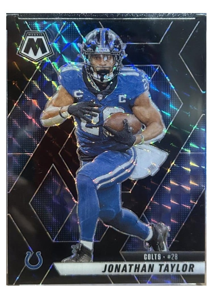 2025 Panini Mosaic Base Set Jonathan Taylor #235 card