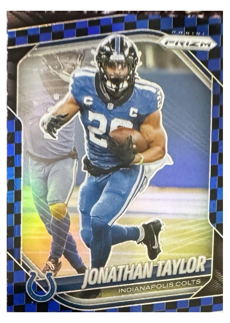 2025 Panini Prizm Base Set Jonathan Taylor #108 card
