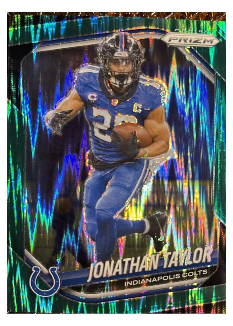 2025 Panini Prizm Base Set Jonathan Taylor #108 card