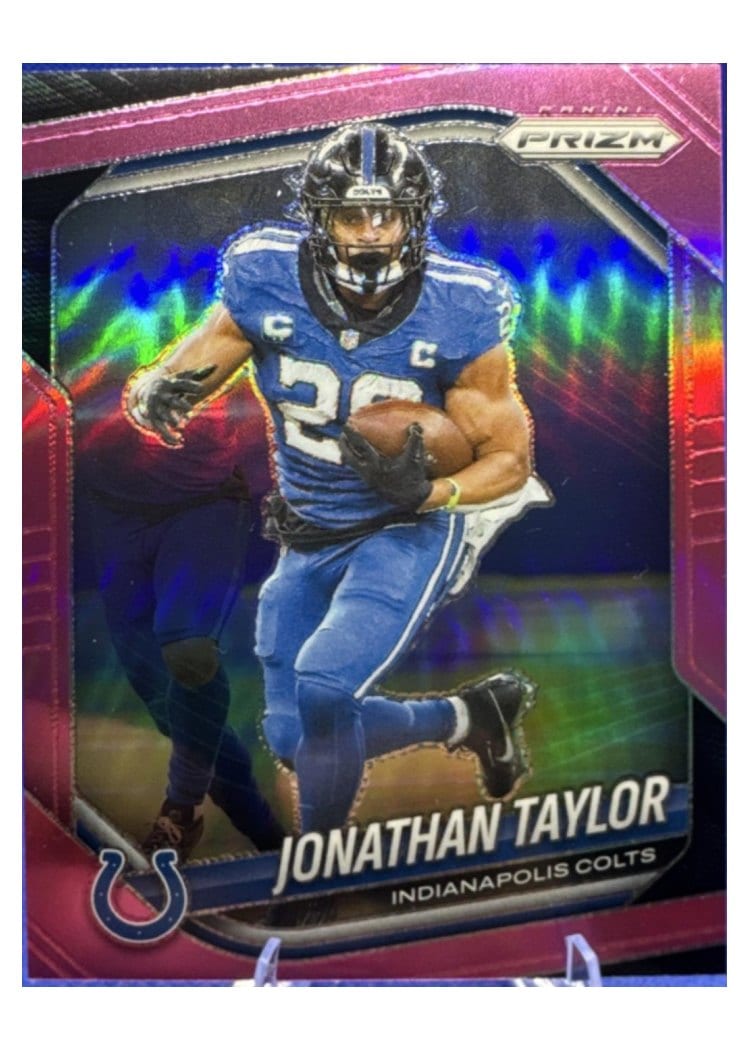 2025 Panini Prizm Base Set Jonathan Taylor #108 card