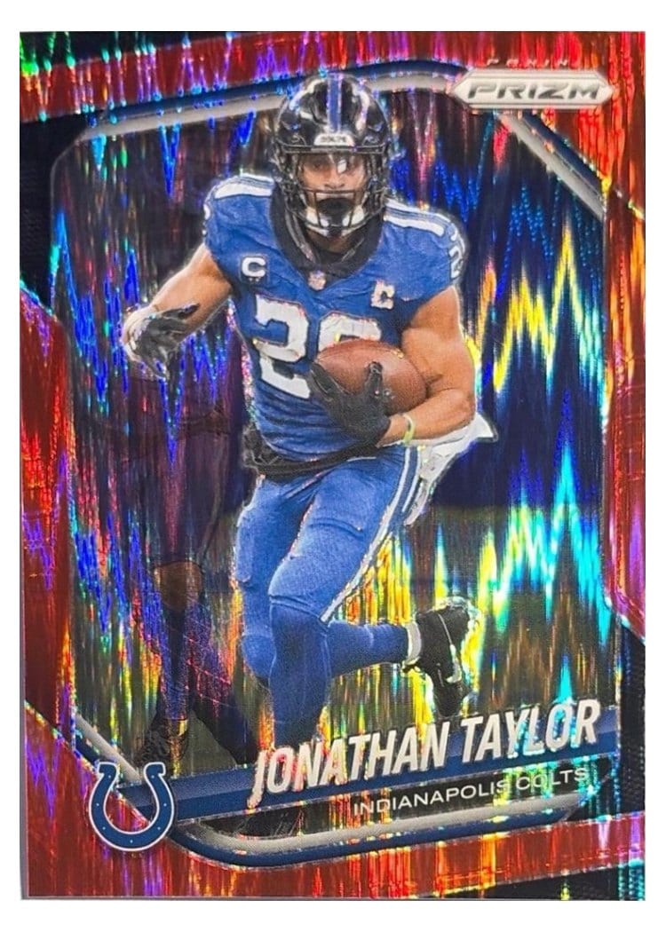 2025 Panini Prizm Base Set Jonathan Taylor #108 card
