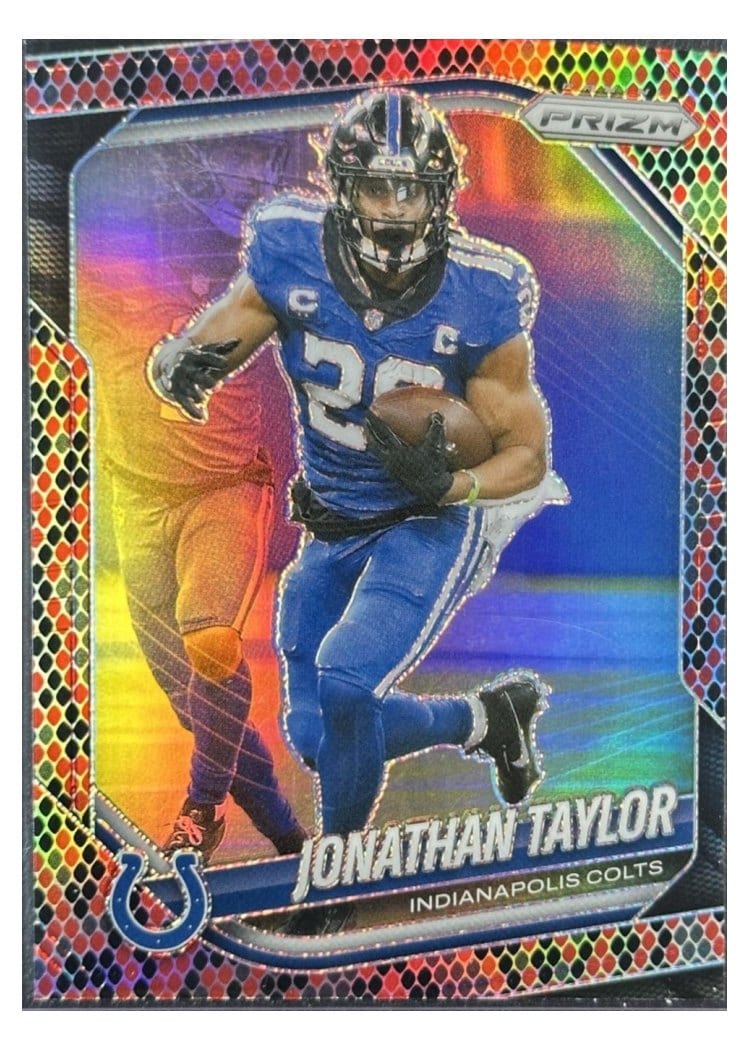 2025 Panini Prizm Base Set Jonathan Taylor #108 card