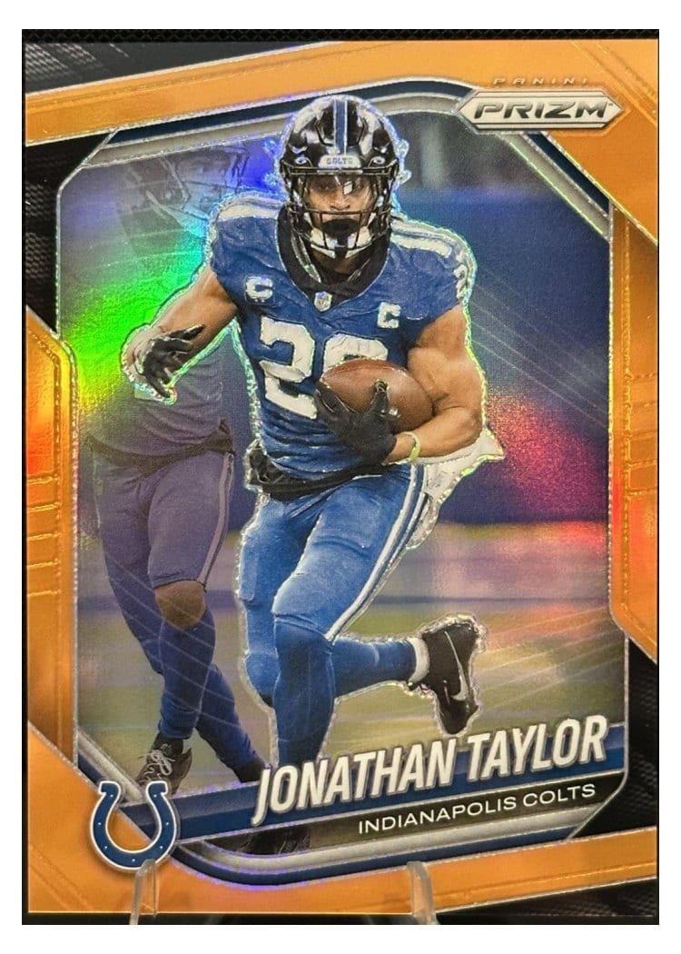 2025 Panini Prizm Base Set Jonathan Taylor #108 card