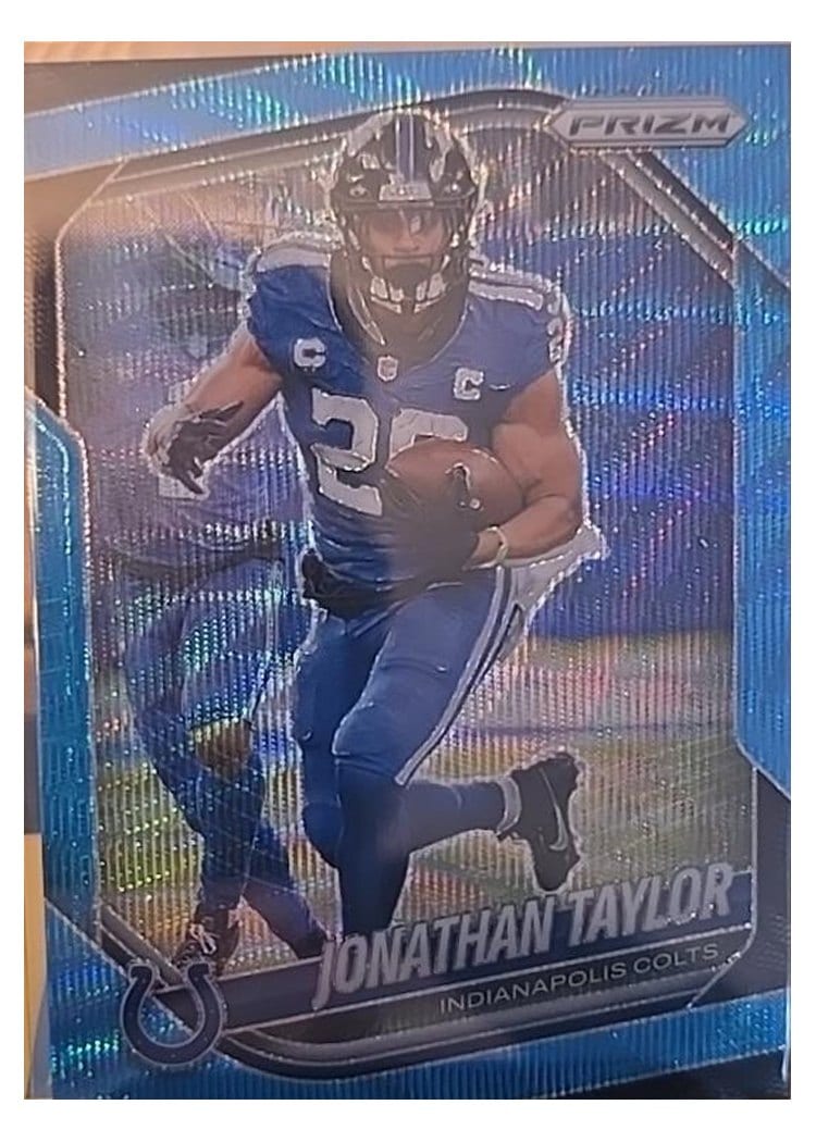 2025 Panini Prizm Base Set Jonathan Taylor #108 card
