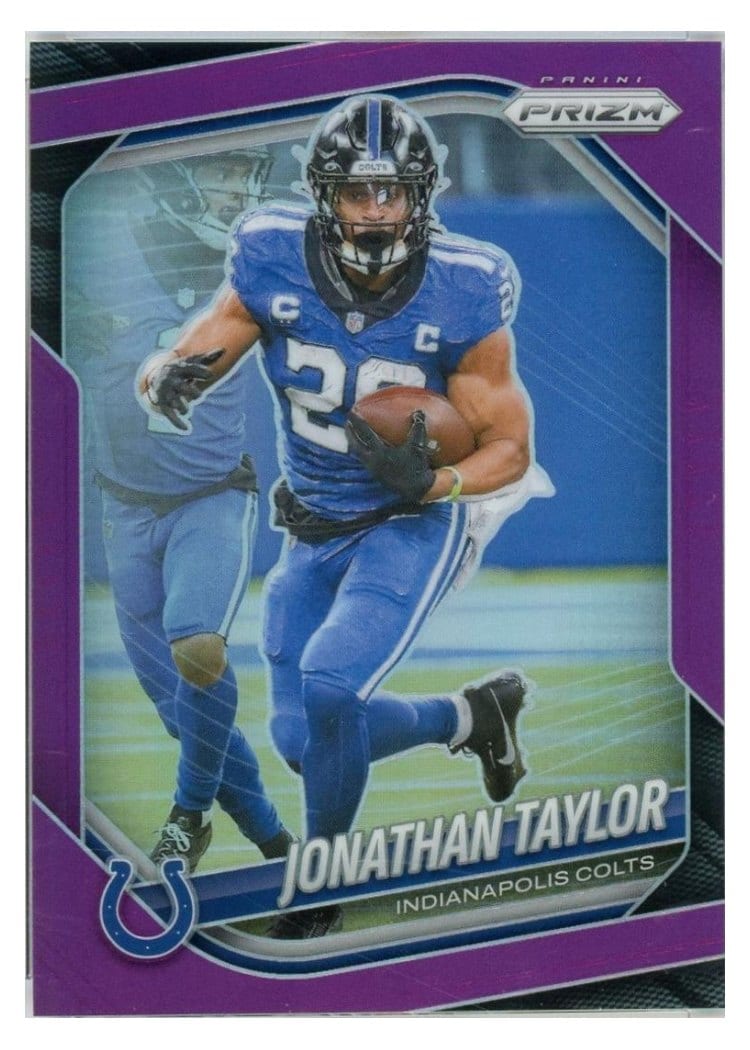 2025 Panini Prizm Base Set Jonathan Taylor #108 card
