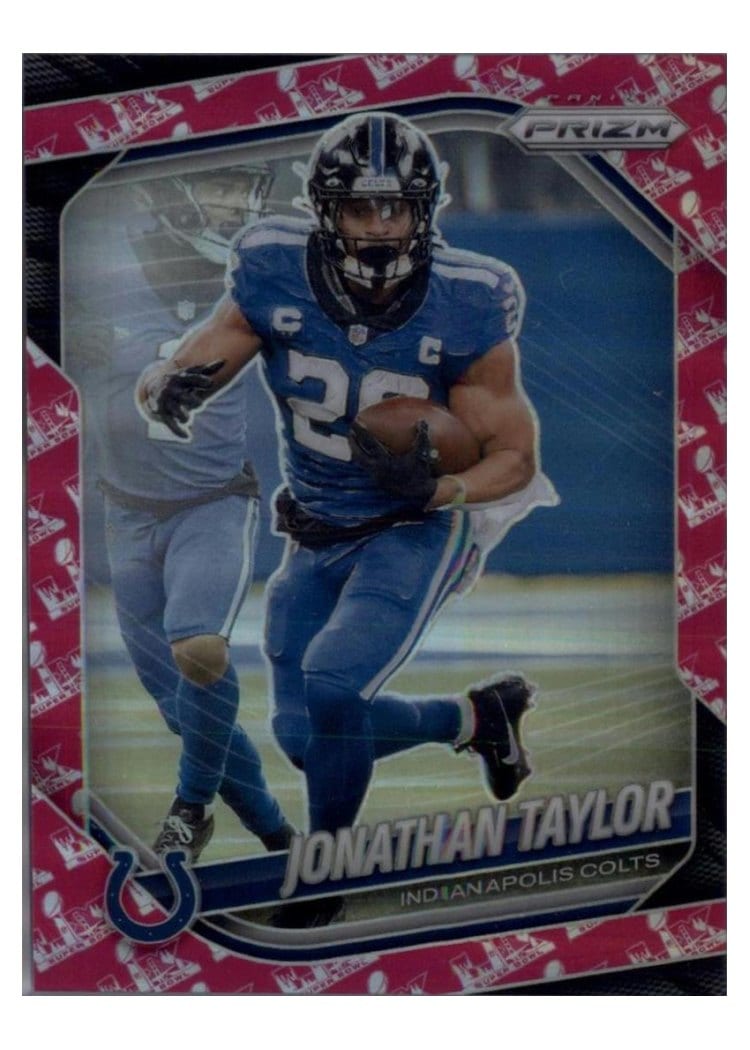 2025 Panini Prizm Base Set Jonathan Taylor Super Bowl LX #108 card