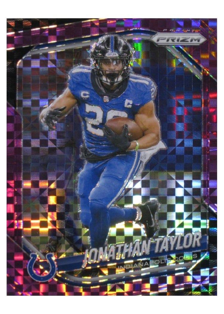 2025 Panini Prizm Base Set Jonathan Taylor #108 card
