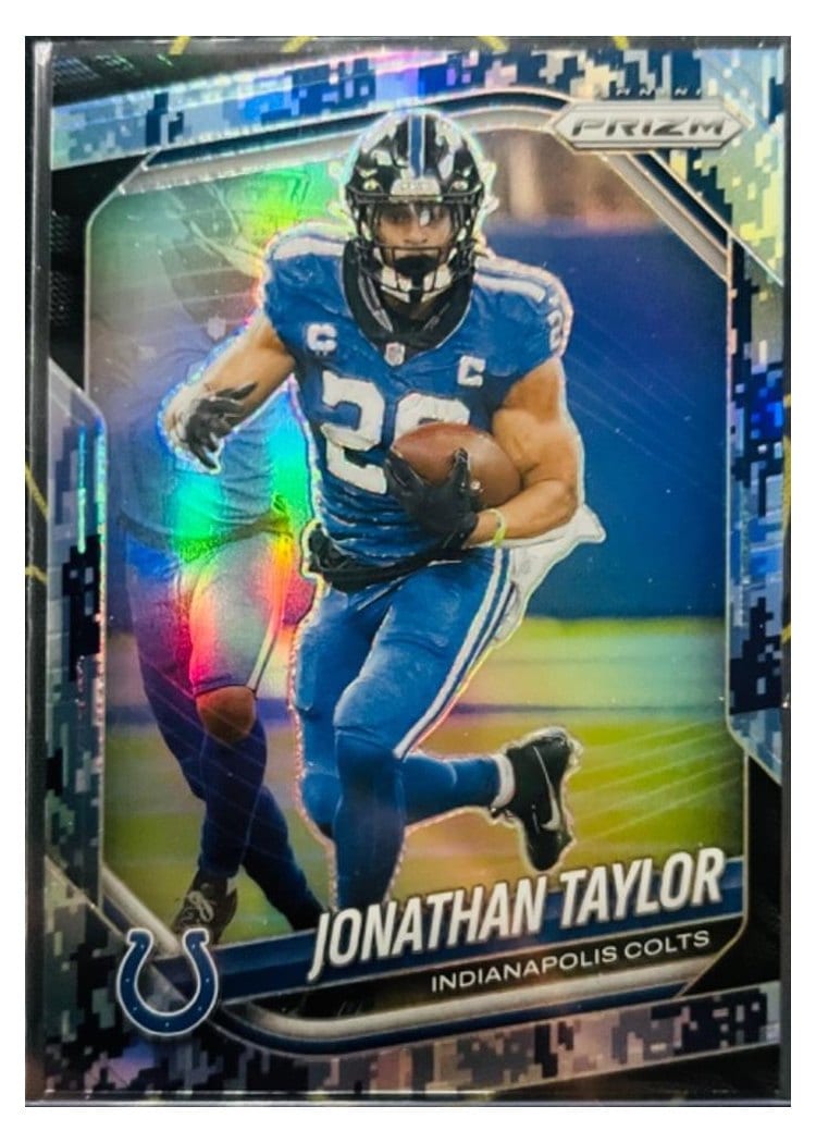 2025 Panini Prizm Base Set Jonathan Taylor #108 card