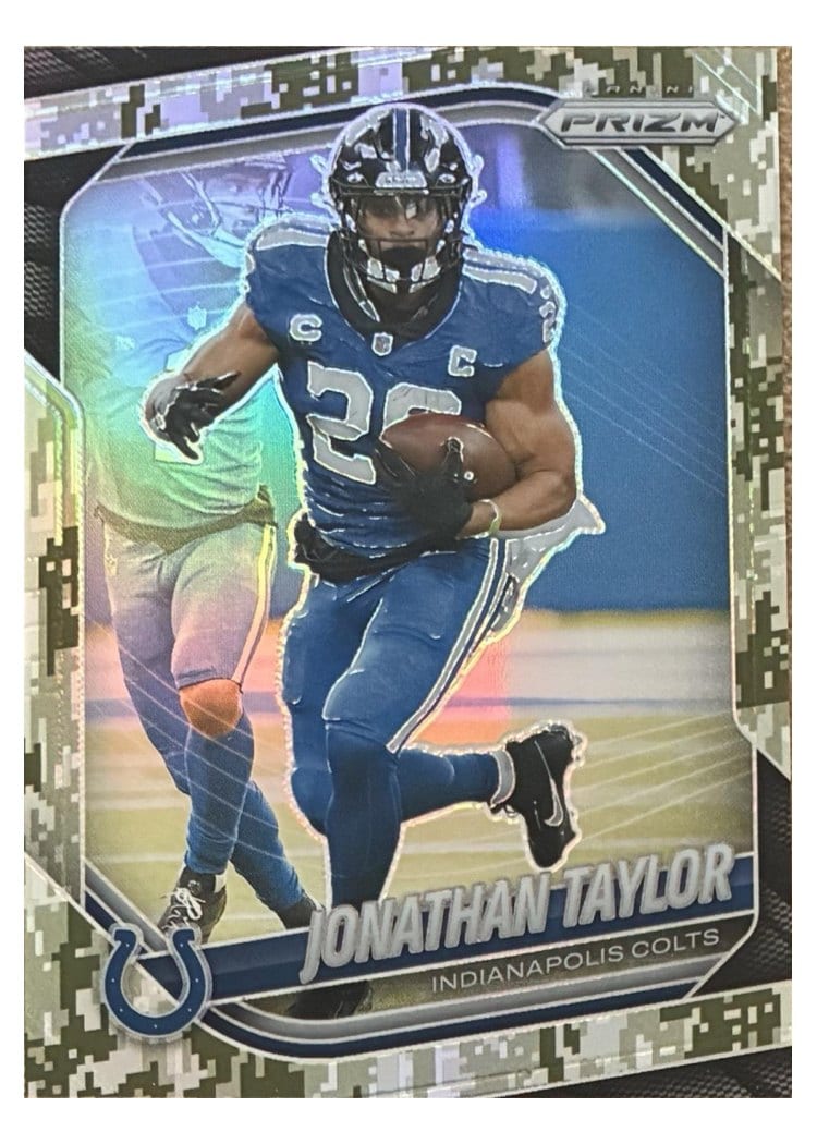 2025 Panini Prizm Base Set Jonathan Taylor #108 card