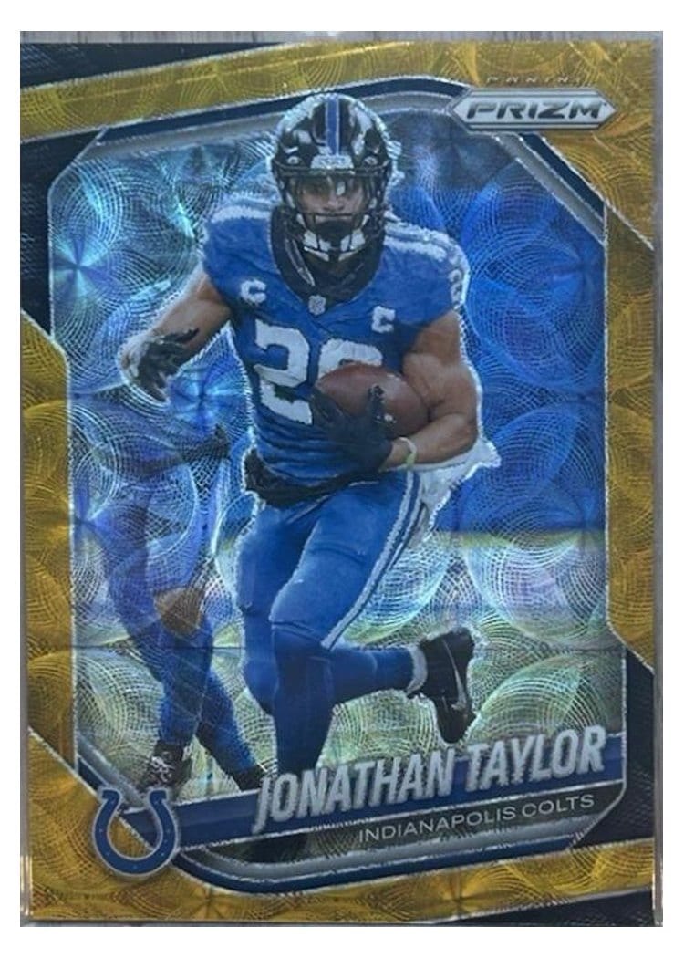 2025 Panini Prizm Base Set Jonathan Taylor #108 card