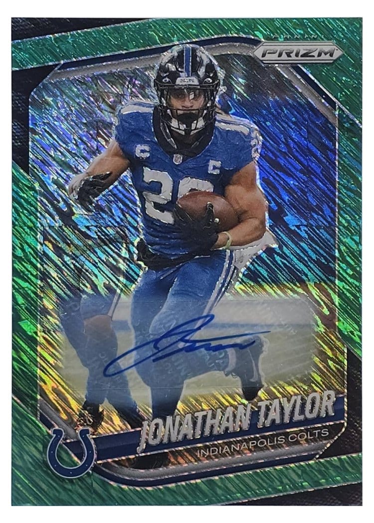 2025 Panini Prizm Base Set Jonathan Taylor #108 card