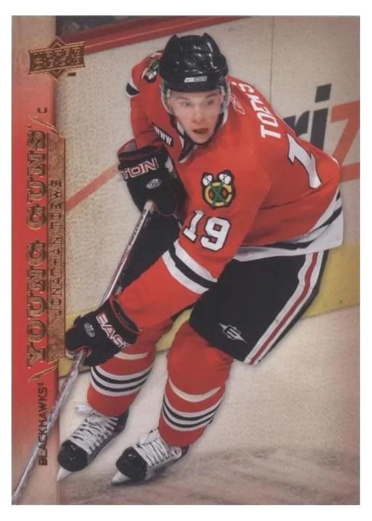 2007 Upper Deck Jonathan Toews #462 card