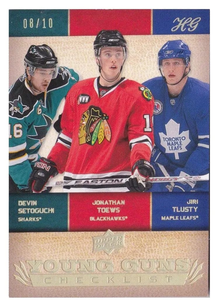 2007 Upper Deck Jonathan Toews #462 card
